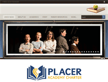 Tablet Screenshot of placeracademy.org